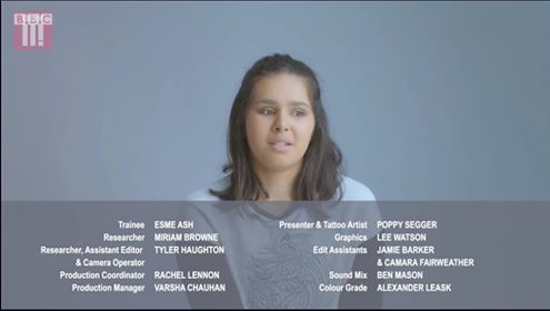 Esme's first credit